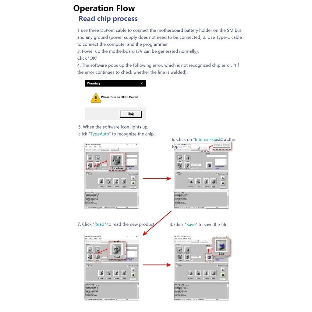 XZZ IT8390 Programmer ITE EC Burner for Notebook Laptop Intel ITE85XX ...