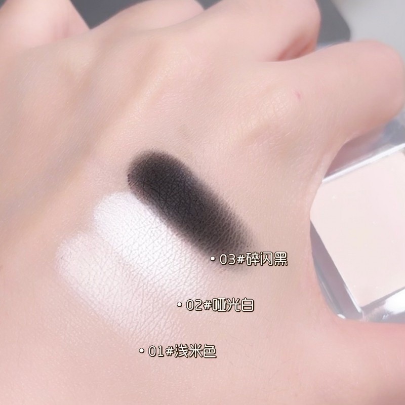 MYHO Eyeshadow 眼影单色打底截断眼影 Monochrome Eyeshadow Base Brighten Portable ...
