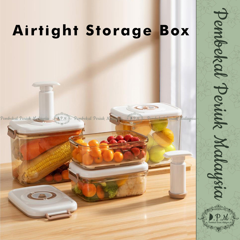 Vacuum Airtight Food Container / Vakum Bekas Makanan Kedap Udara (READY ...