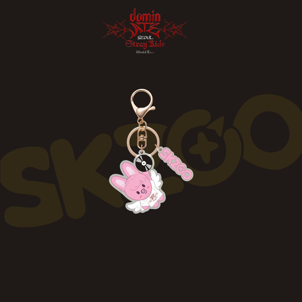 Kpop Straykids Acrylic Keychain Skzoo Series Cartoon Key Ring Bag Charm ...