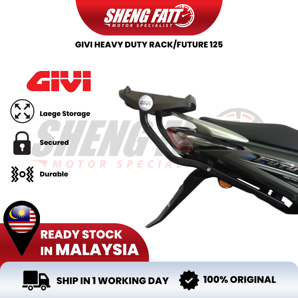 Heavy Duty Rack for Honda Future 125 FI/Wave – Motorcycle racak for Top ...