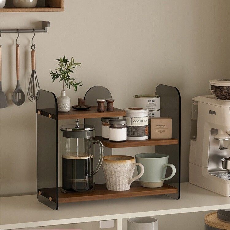 Cosmetics Storage Rack, Acrylic Dressing Table Storage Rack, Perfume ...