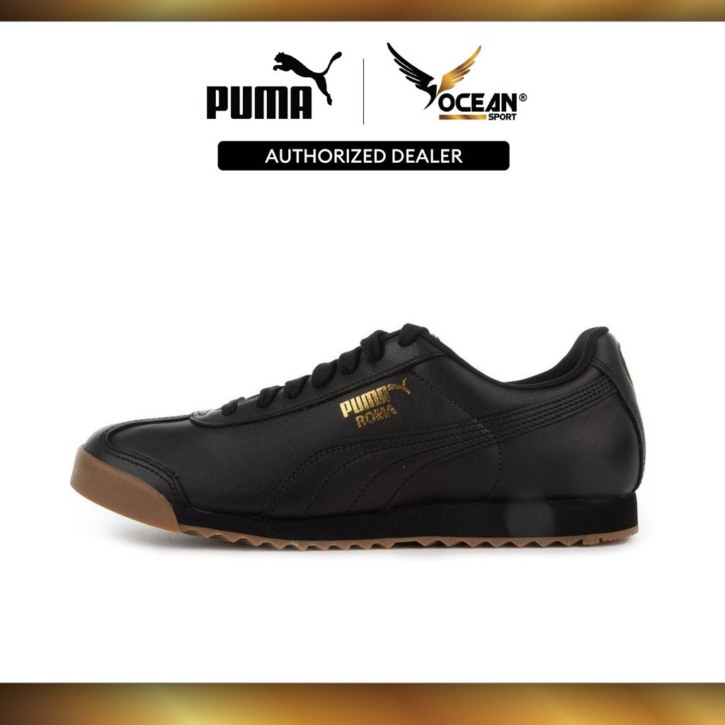 Puma Roma Classic Gum Black 36640802