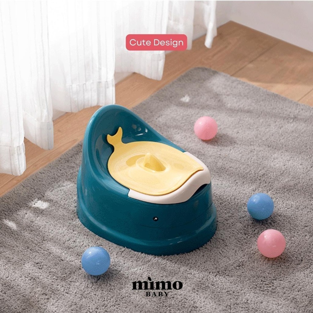 Mimo Baby Cute Whale Potty Training Toilet Toddler Potty Seat Baby