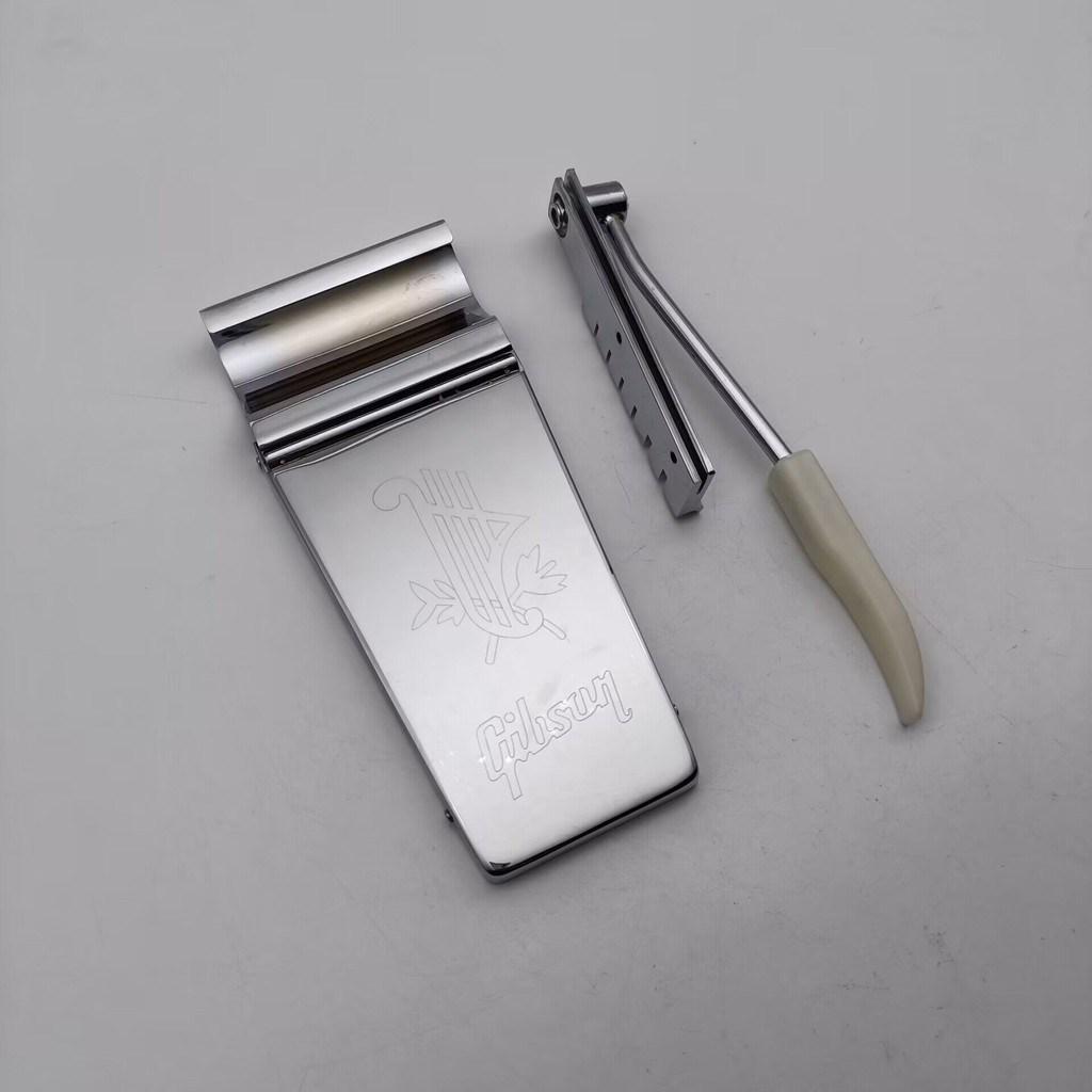 Tremolo Long Verson Maestro Vibrola Cromato Per Chitarra SG O LP, Made In Korea