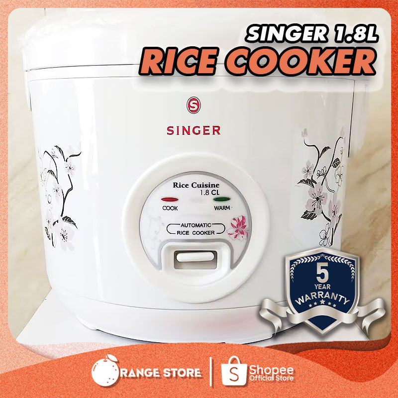 Singer Electric Multifunctional 1.8L Rice Cooker Conventional Rice ...