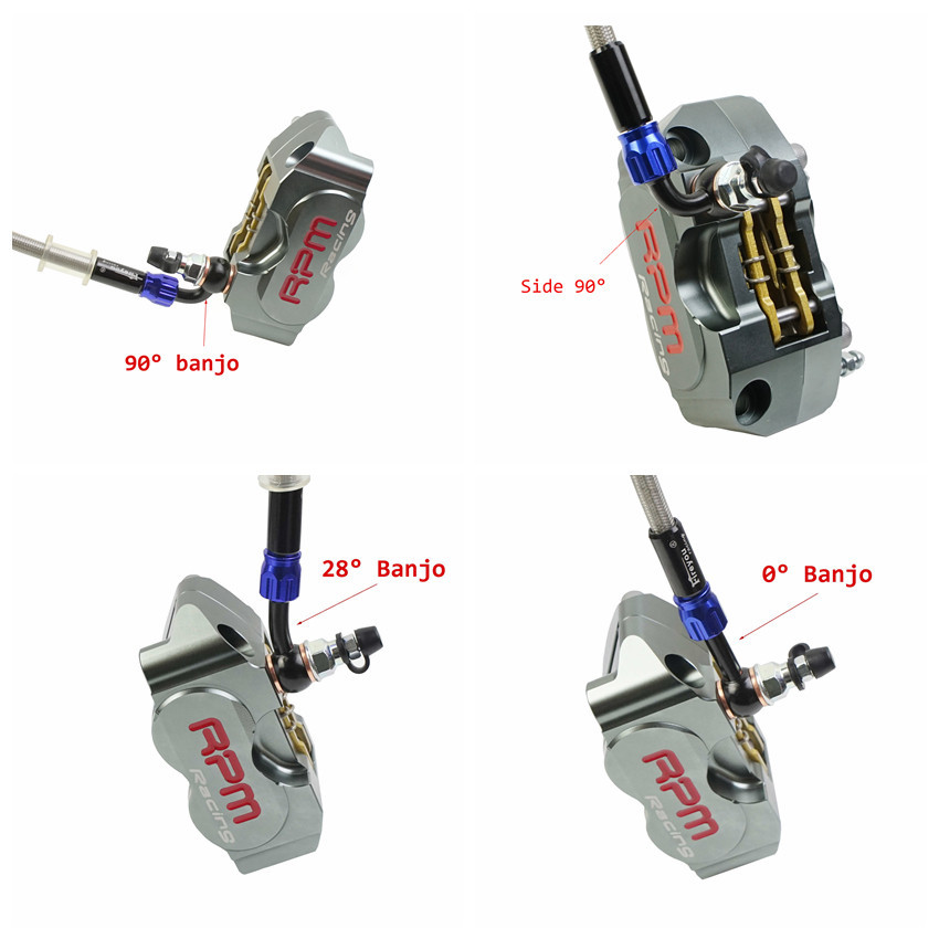 Motorcycle Steel Hydraulic Brake Clutch Line Hose Tube With M10 Brake