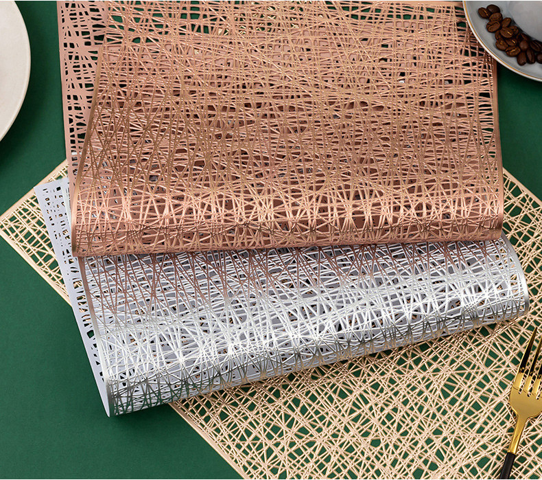 Romantika PVC TABLE RUNNER 33*150CM Rectangle Luxury Tableware Table ...
