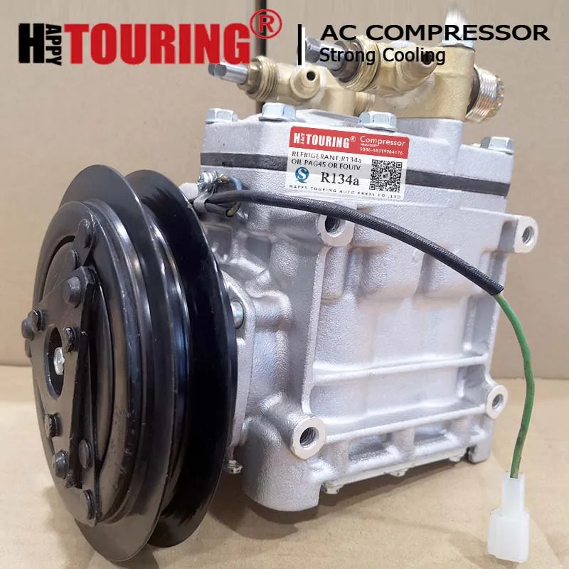 AC compressor for Mitsubishi Bus Refrigerator Frozen Frozing Canter ...