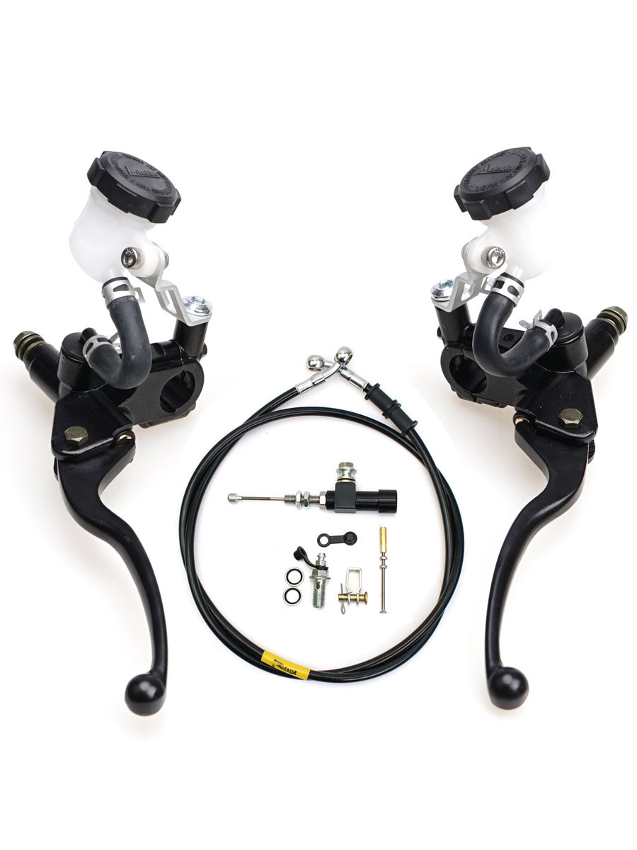 Venveal Stainless Steel, Aluiniu Universal Otorcycle Adjustent Front Brake Aster Cylinder