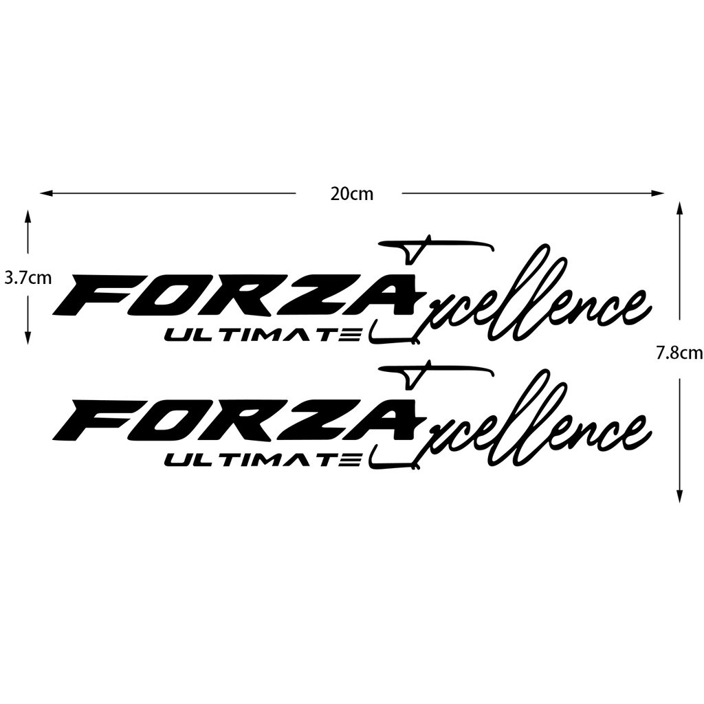 For Honda FORZA Forza350 Forza750 Front Head Reflective Vinyl ...