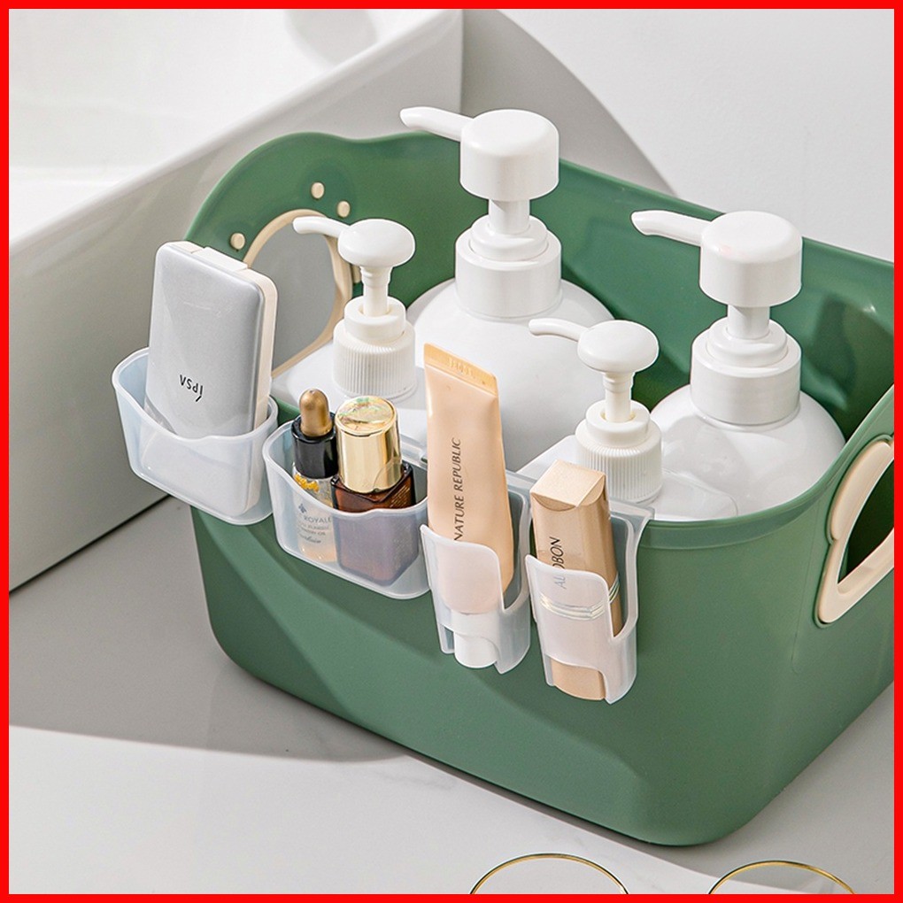 LOCAUPIN Refrigerator Side Door Hanging Shelf Bin Storage Adjustable