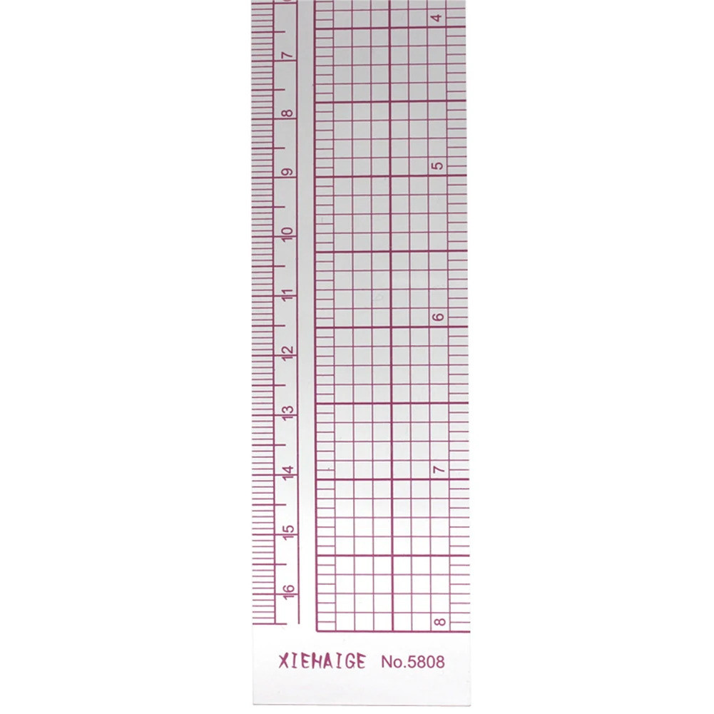 Patchwork Scale Ruler Multi-function Acrylic L Shape Right Angle ...