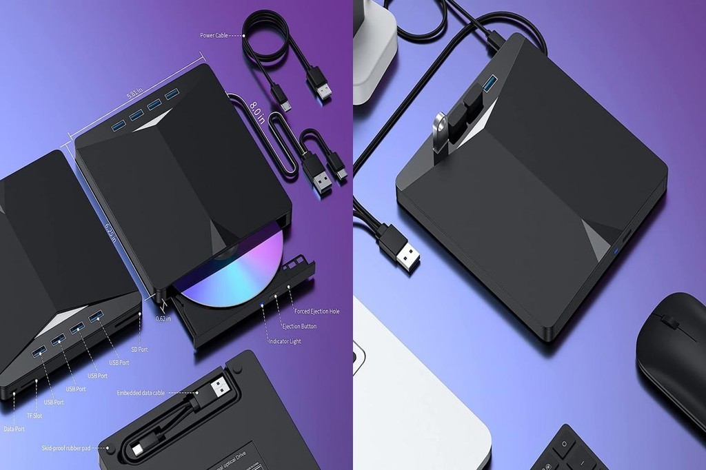 [Ready Stock] Dvd-ram Drive High-speed External Optical Drive High ...