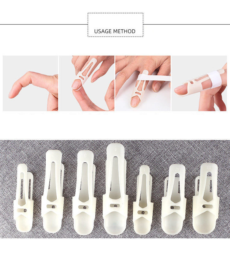 1Pcs Finger Splint Brace Arthritis Joint Corrector Finger Support Fixed ...