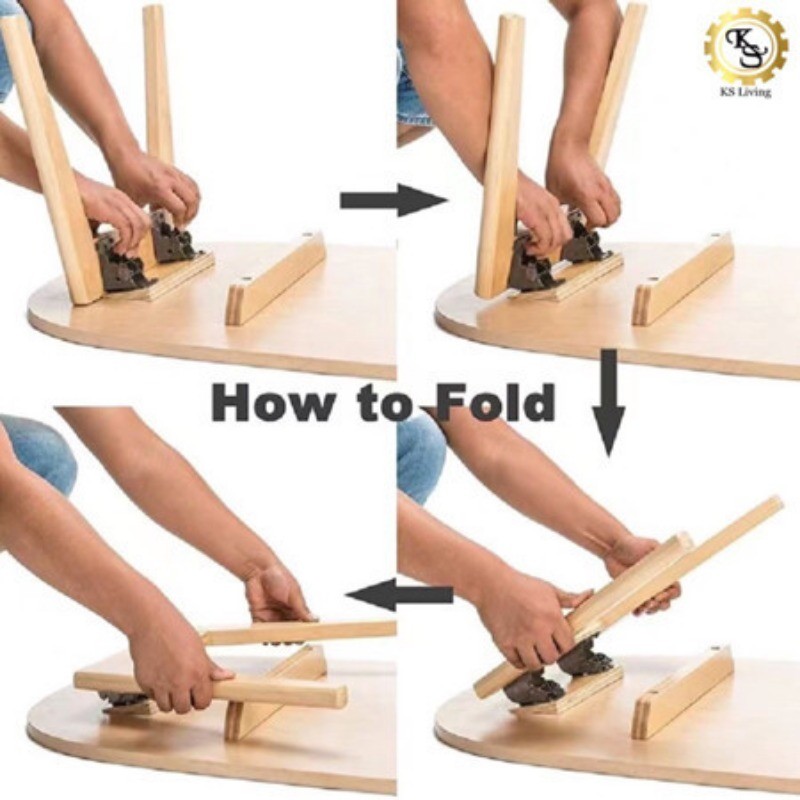 S Solid Fold Leg Bracket Hinge Folding Table Chair with Self Locking ...