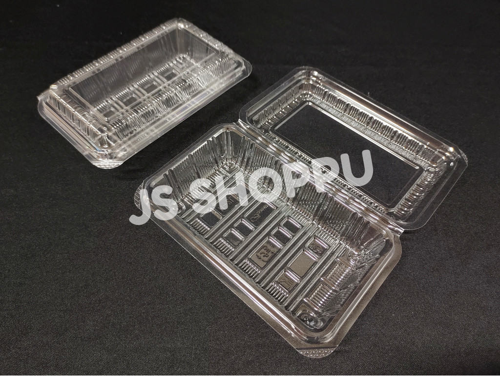 BENXON OPS H2L Bekas Kuih Container Disposable Plastic Clear Bakery ...