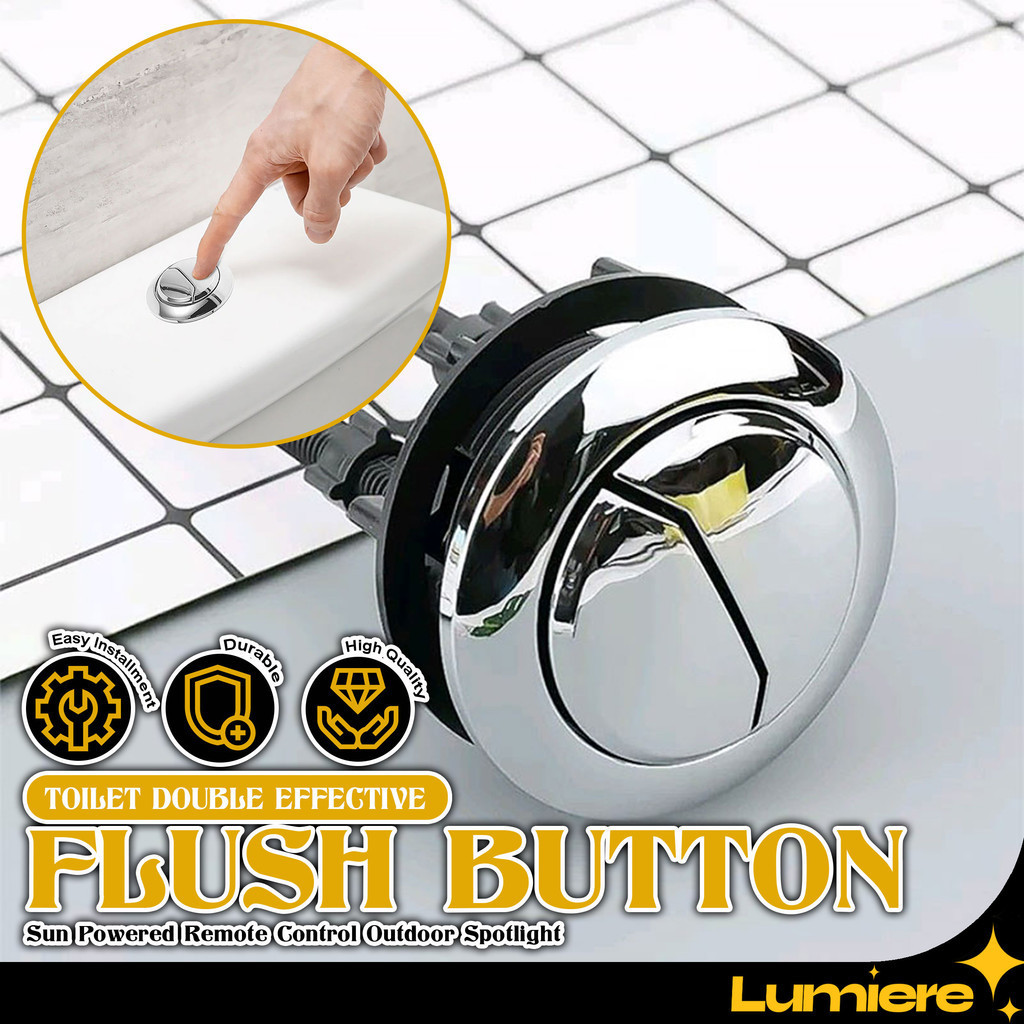 Valve Flush Toilet Press Button Button 3 Sizes Dual Functionality Press ...