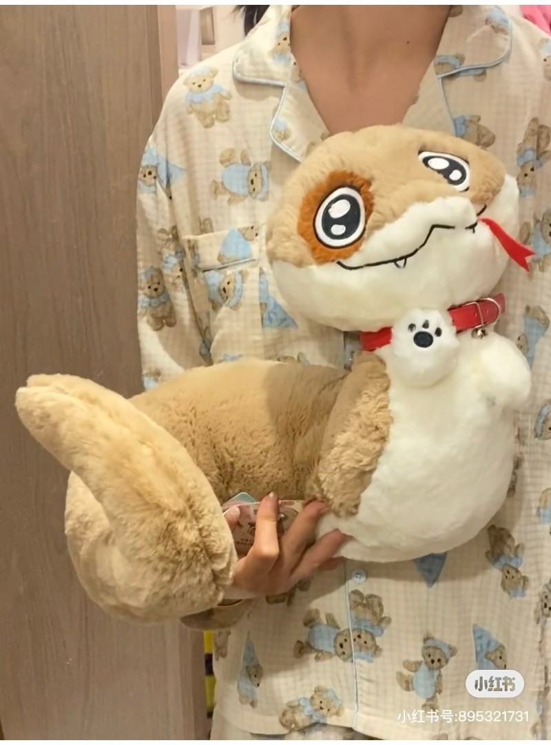 2in1 Dog Long Snake Plush Doll Soft Snake Teddy Bear Plush Toy Cute ...