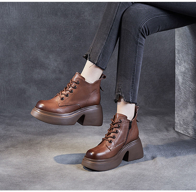 New Martin Boots ThickSoled Women's Boots Fashion Retro Heightening
