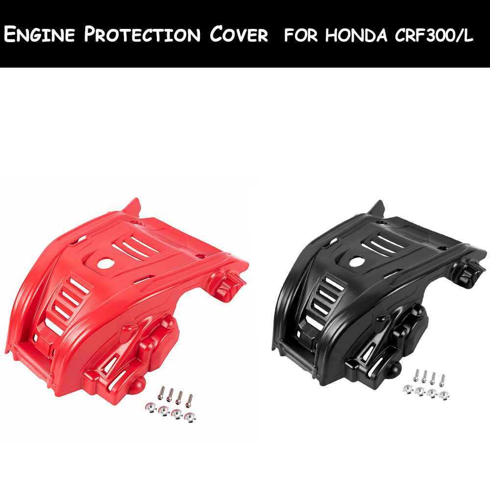Motorcycle Frame Protection Cover For Honda CRF300L/Rally - PP Plastic Off-Road Bumper Guard Kit