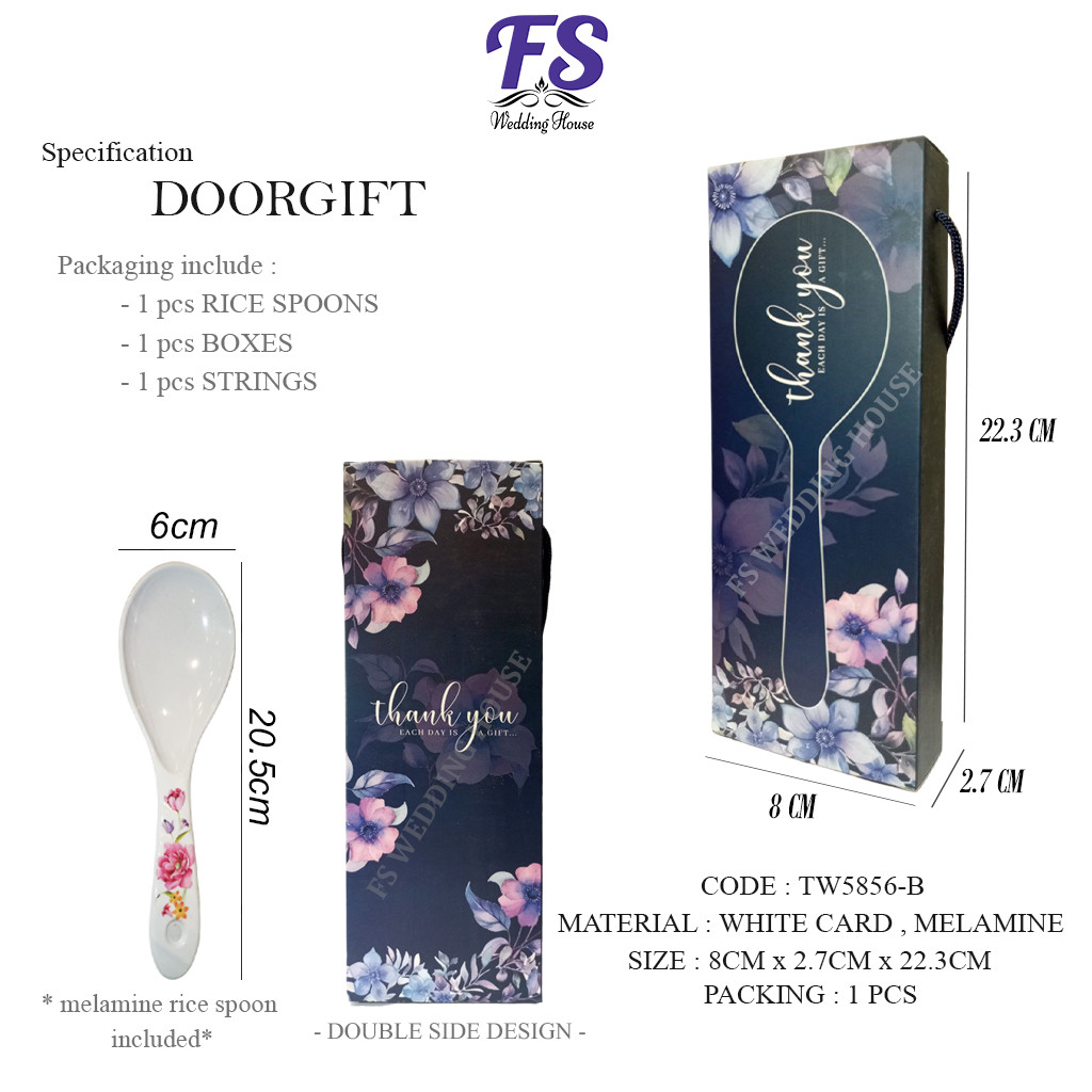 1 SET-DOORGIFT SENDUK PLASTIK/SOUP SPOON/KENDURI KAHWIN/SENDUK NASI ...
