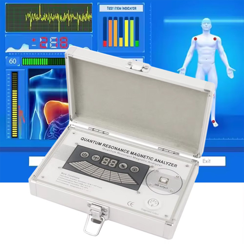 Multi-languages Bio Quantum Resonance Magnetic Body Health Analyzer ...