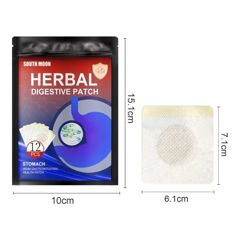 South Moon Stomach Digestive Patches Gastric Ulcer Stomach Pain ...