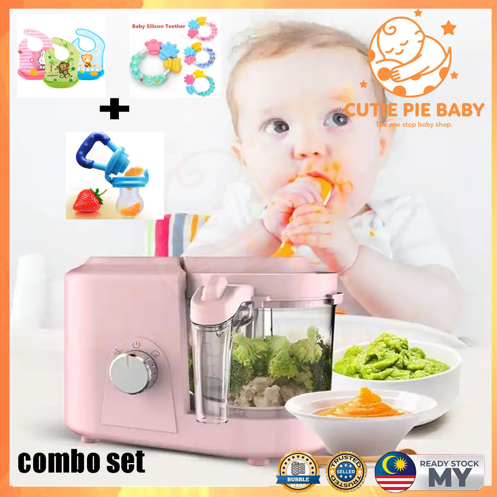 Portable Baby Food Processor Blender Multi-function Cook Steam Stir ...