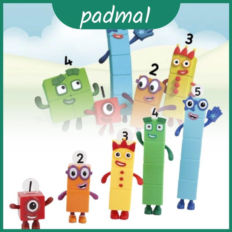 Creative Numberblocks Play Set Colorful Transformable Figures For ...