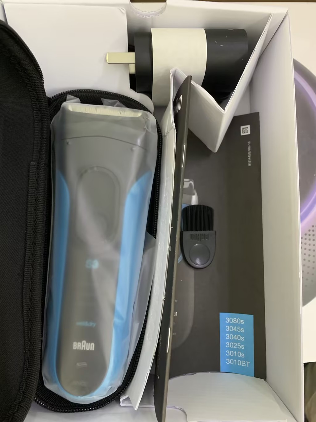 Braun S3 3040s Electric Shaver for Men Shaving Beard Electric Razor ...