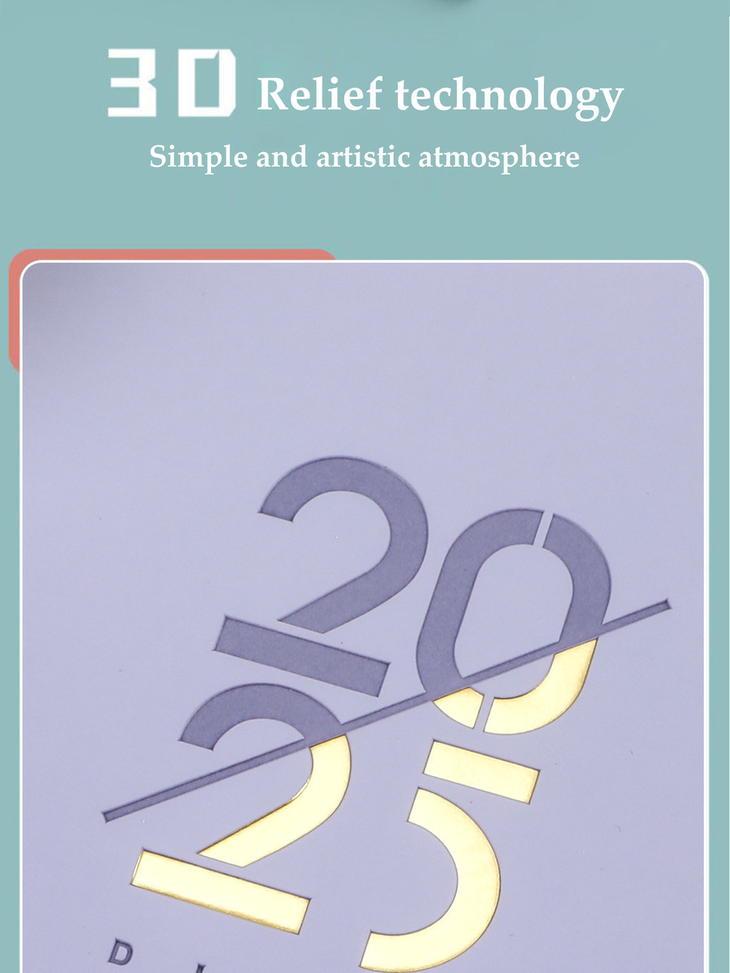 2025 Notebook A5 Daily/Weekly Planner 365 Days Spanish Inner Soft Cover