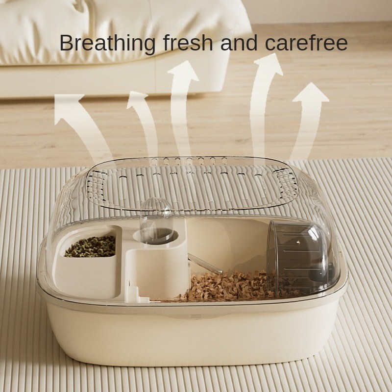 Photo inspiration: Picture Idea: Hamster Cage Golden Bear Acrylic Large Space Hamster Cage Prevent