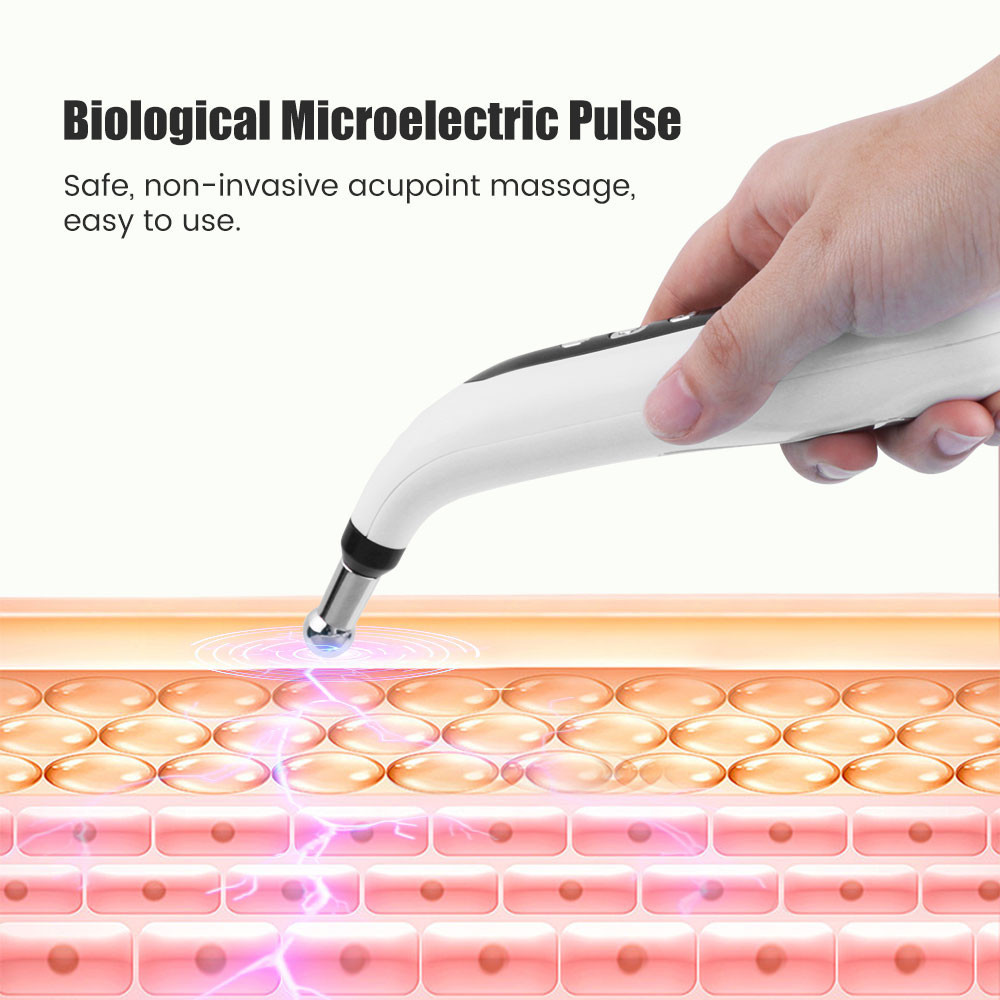 Electric Acupuncture Pen Meridian Massage Energy Physiotherapy Pen ...