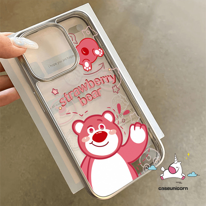 Cute Toy Story Bear Lotso Case Compatible for IPhone 7Plus 16 11 14 XR ...