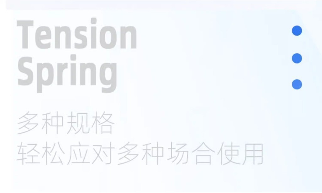304 stainless steel Tension spring/spring d=0.5mm,OD3/4mm,L=15~120mm ...