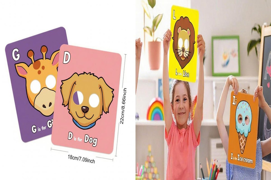 Educational Face Guard Cards Educational Alphabet Flashcards Alphabet ...