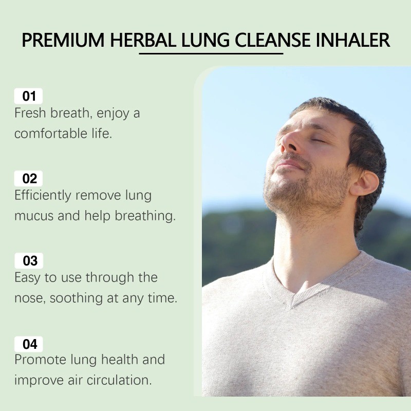 Herbal Repair Nasal Inhaler Quit Smoking Aid Lung Health Support ...
