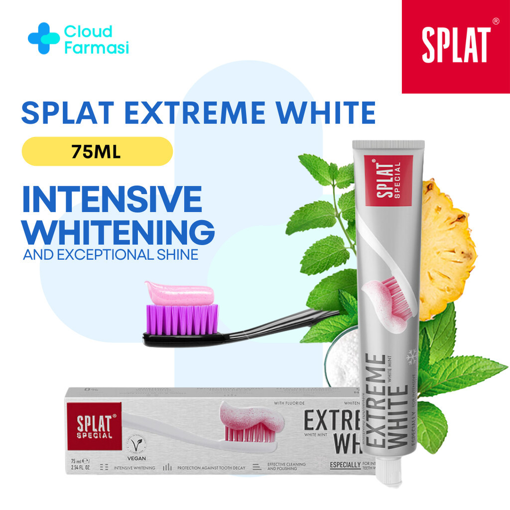 [Cloud Farmasi] Splat Special Series Extreme White Toothpastes For ...