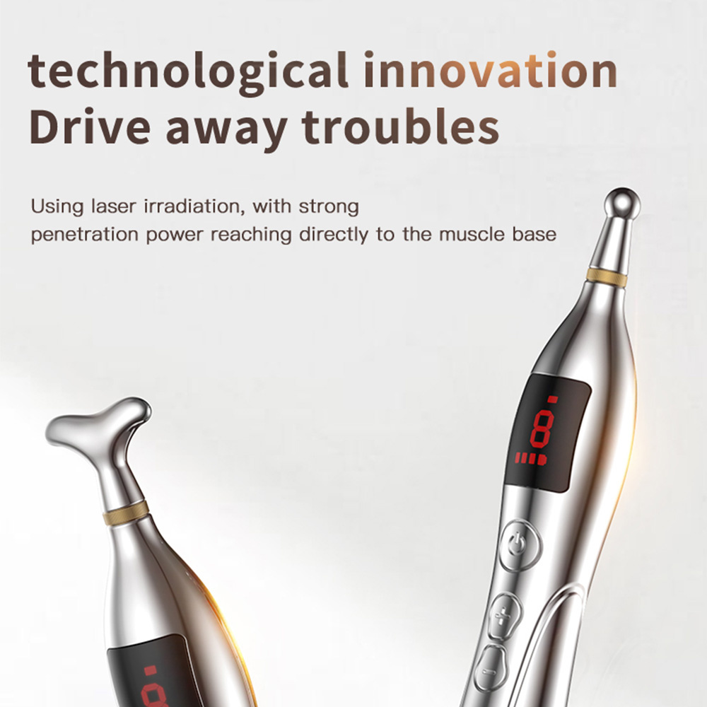 Electronic Acupuncture Pen Accupuncture Back Point Massager Laser ...