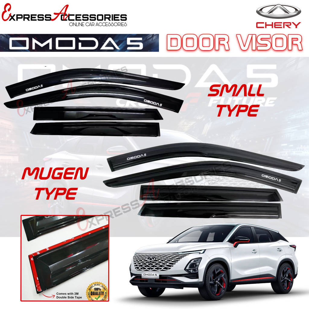 New Air Press Omoda5 Window Tingkap kereta Chery Door Visor Mugen ...