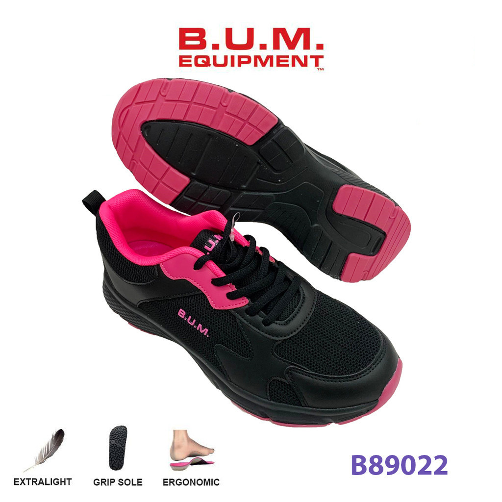 BUM Kasut Bertutup Wanita Hitam x Fuch Women Shoe B89022 BLACKxFUCH ...