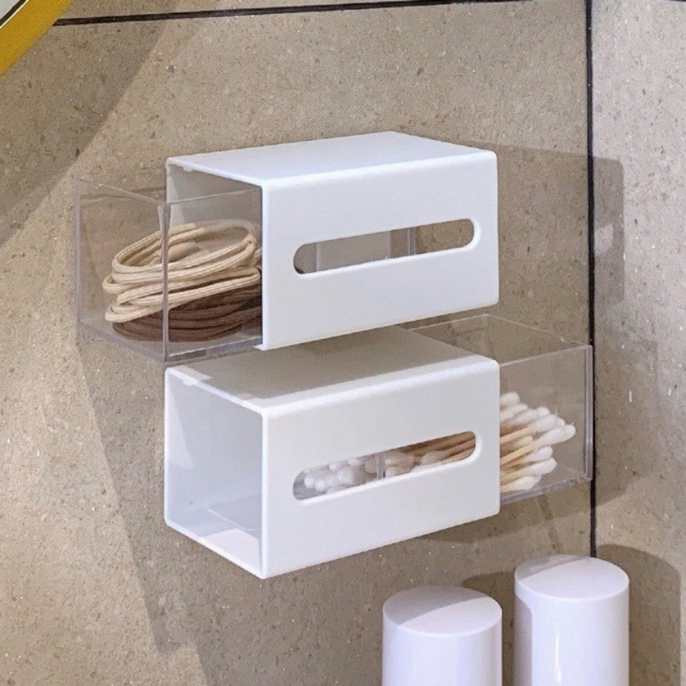 [ Featured ] Pull-out Clear Storage Box - Sundries Storing Case - Under ...