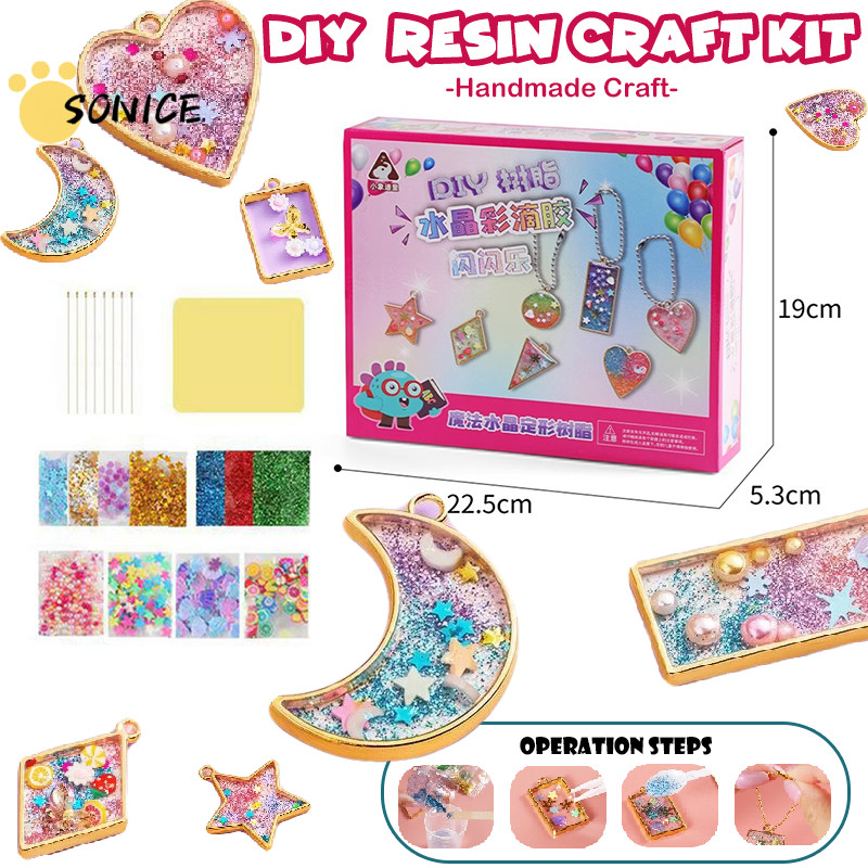 Resin Fidget Shakers DIY Crafts for Kids DIY Squishy Jewelry Kit ...