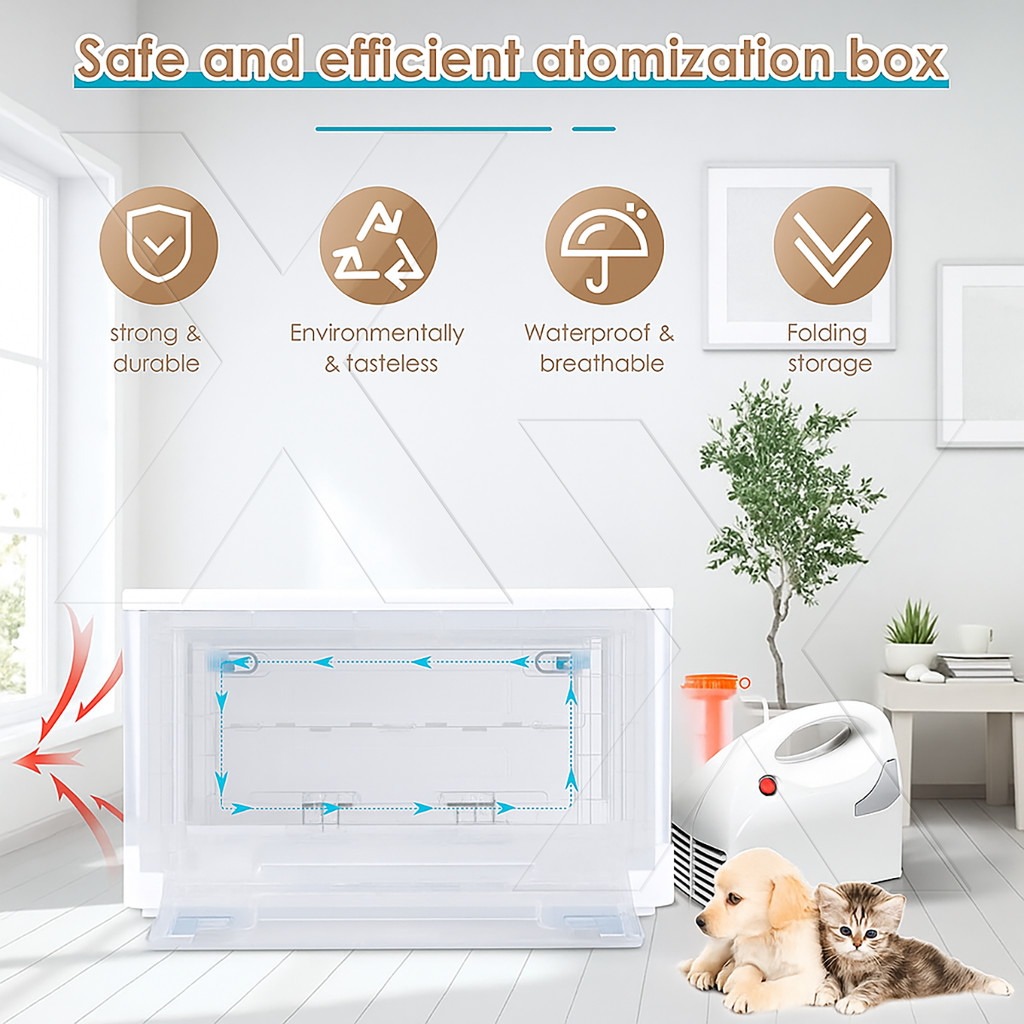 Pet Nebulizer Pet Atomizer Inhaler Medica Nebulizer Pet Cat Atomization ...