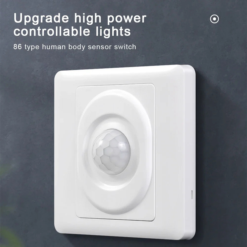 PIR Sensor Switch AC 220V Motion Sensor Infrared Human Body Detection ...
