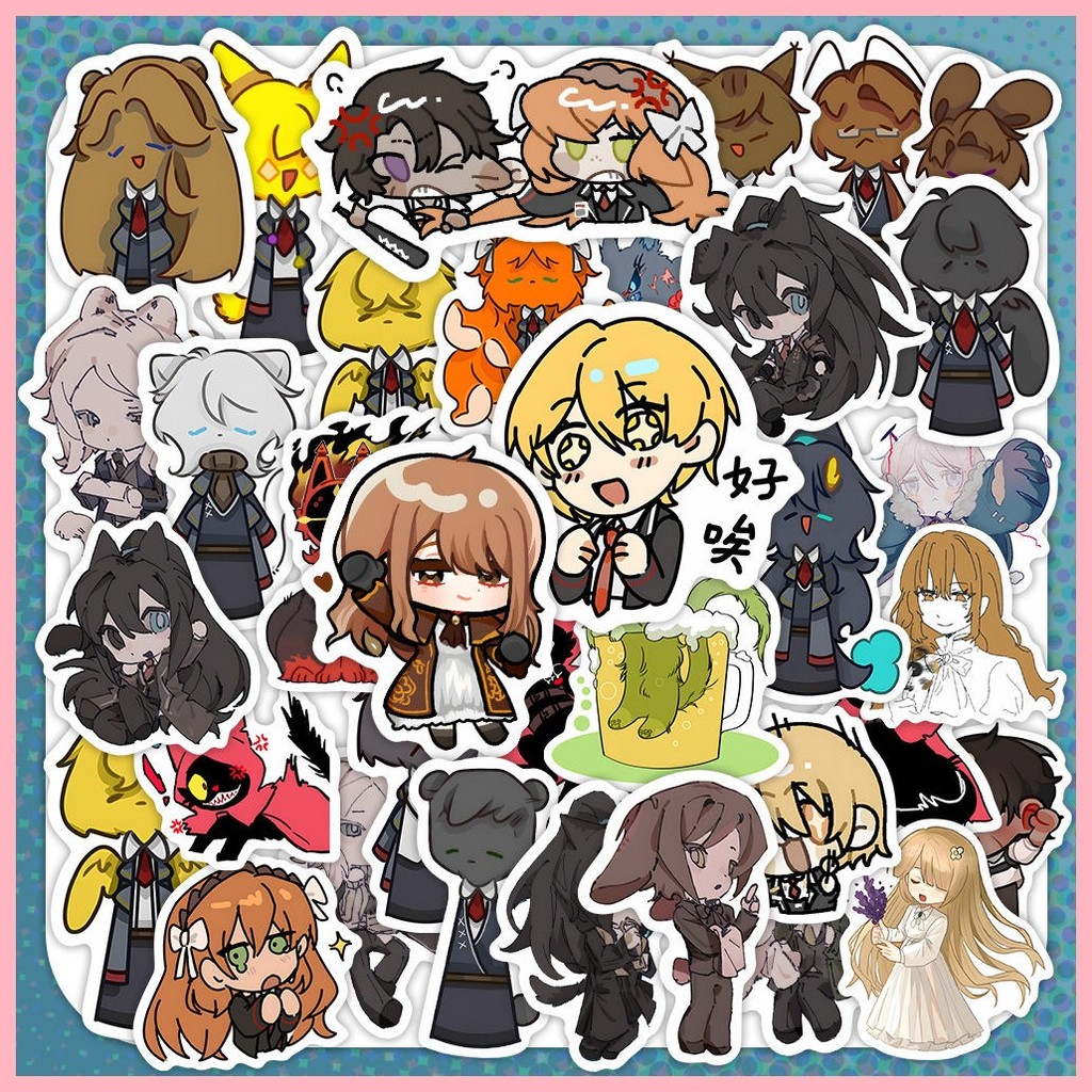 [GUYN] Sticker Limbus Sticker (61 Sheets) Dante Hong Lu Two-Dimensional ...
