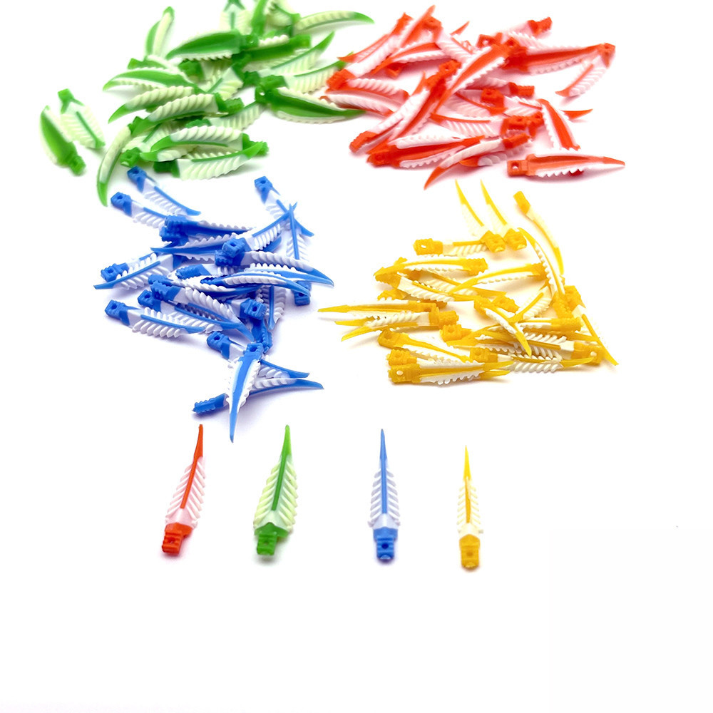 40Pcs/Bag Add-on Wedges Dental Matrix Matrices Add-On Silicone Wedges Silicone Rubber Tor Vm No 1 861 Teeth Filling Mentor Implant Tooth Braces P1154800