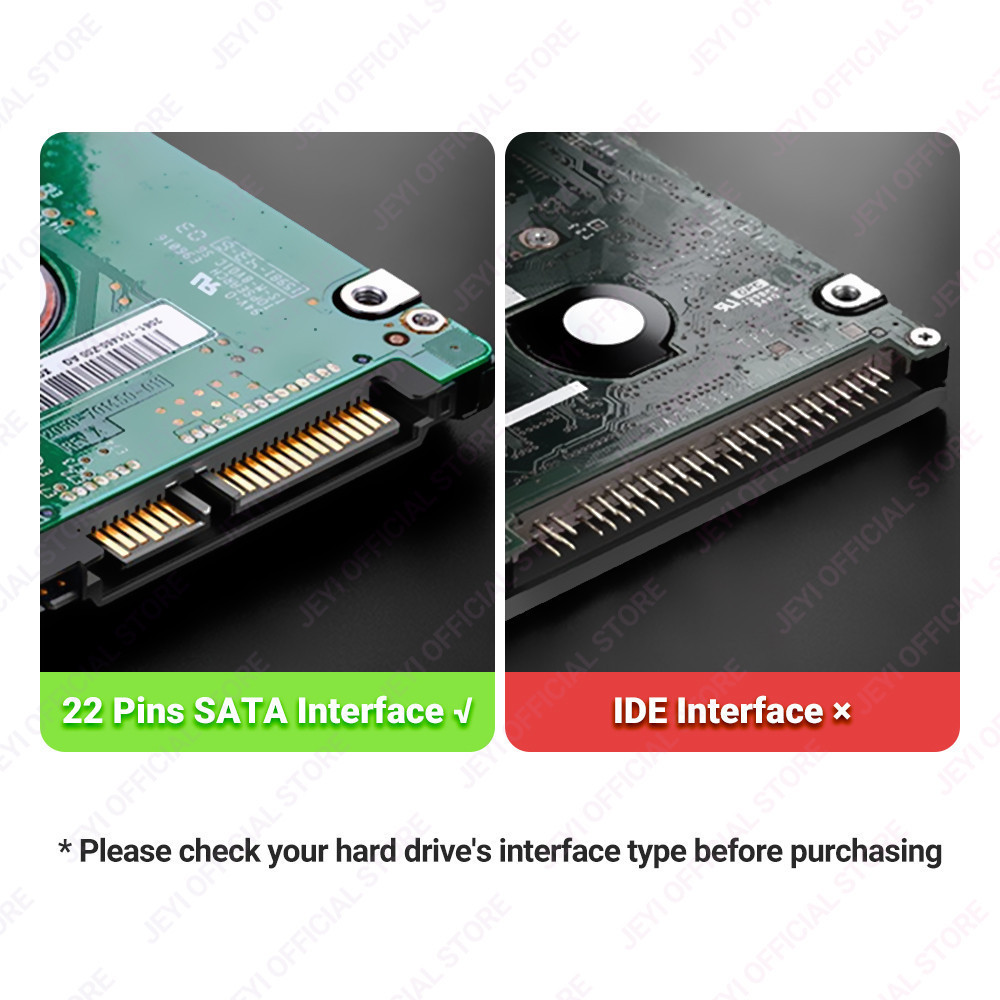 JEYI 3 Hard Drive Power Switch Module for 2.5/3.5 inch SATA HDD/SSD ...