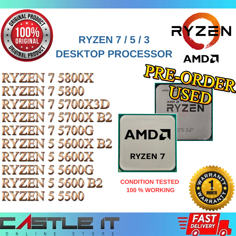 I5 9600k Ryzen 3600 Vs I5 3550 AMD Ryzen 5800X 5800 5700X3D 5700X